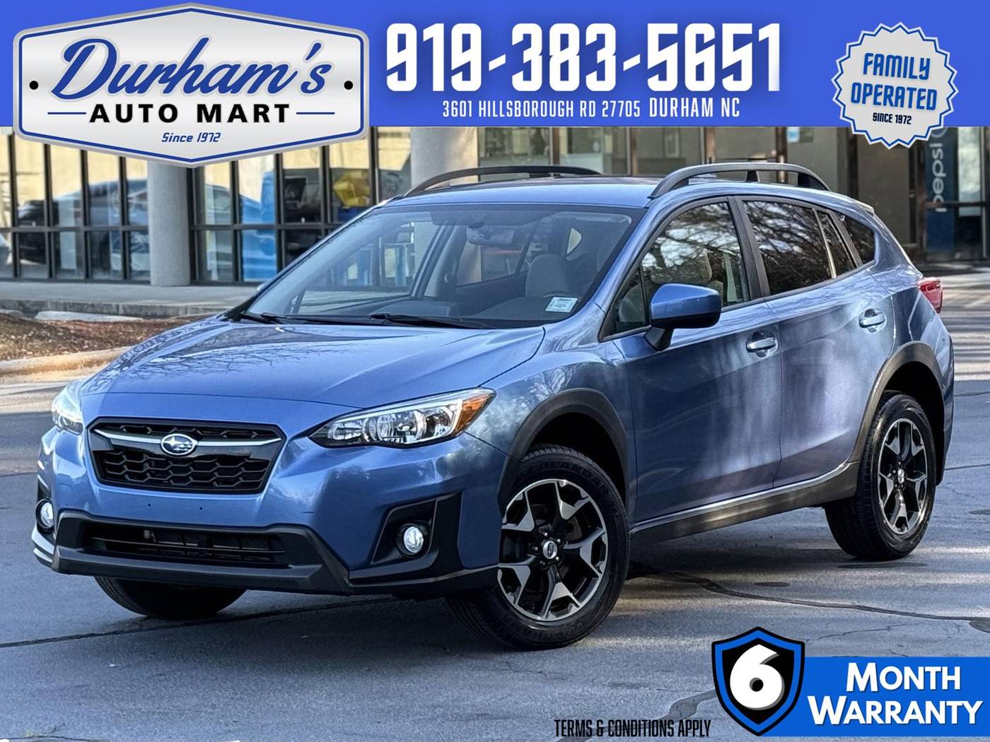 2018 Subaru Crosstrek Premium — SUV — 39,943 mi — Durham, NC