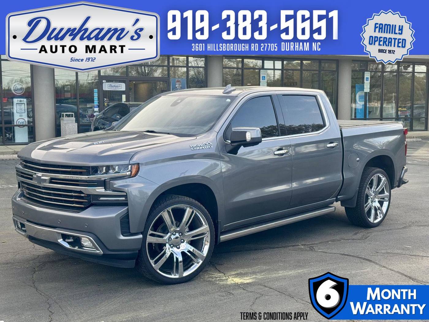 2020 Chevrolet Silverado 1500 High Country — Pickup Truck — 107,315 mi — Durham, NC