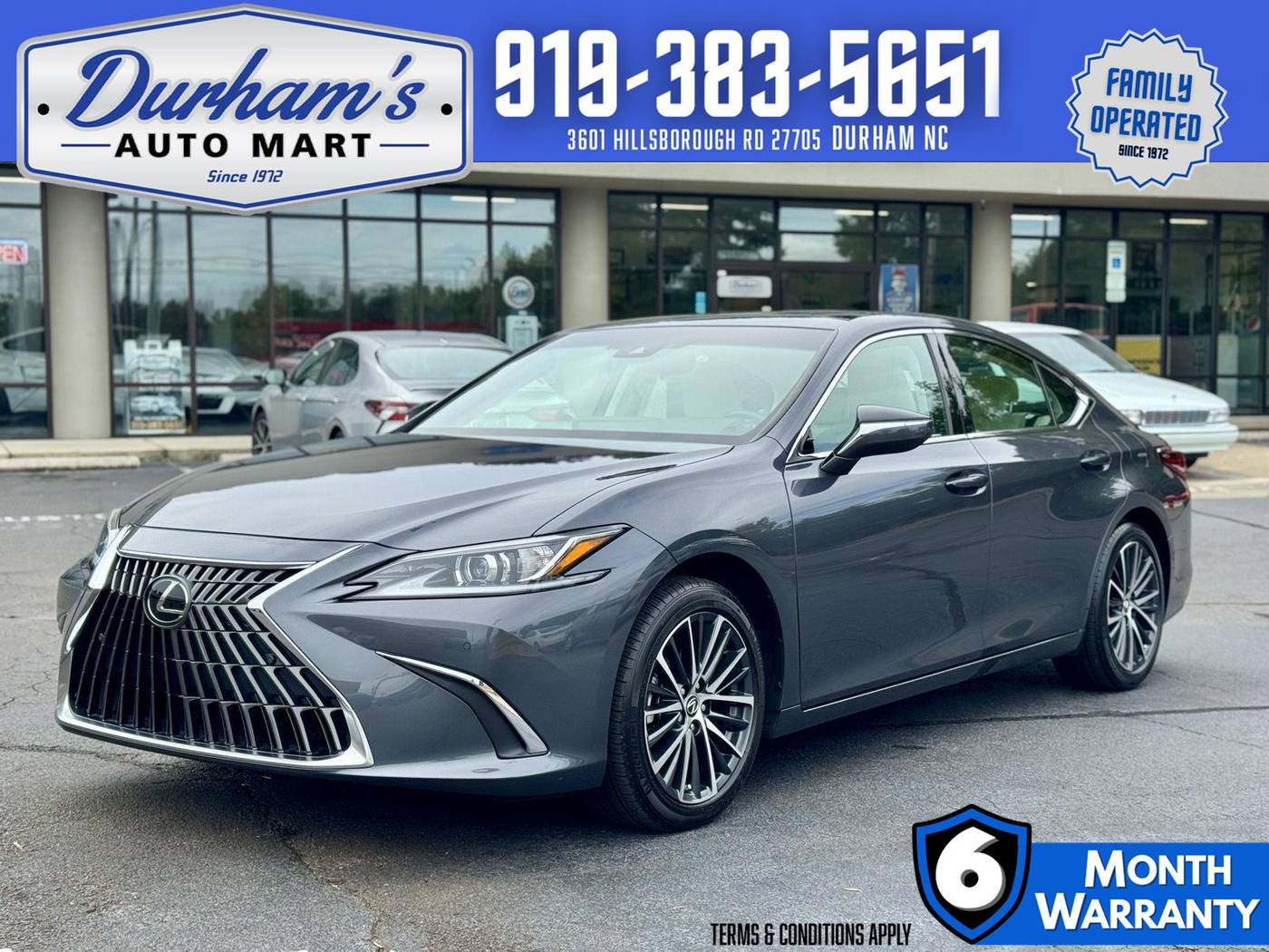 2022 Lexus ES ES 350 — Sedan — 11,057 mi — Durham, NC