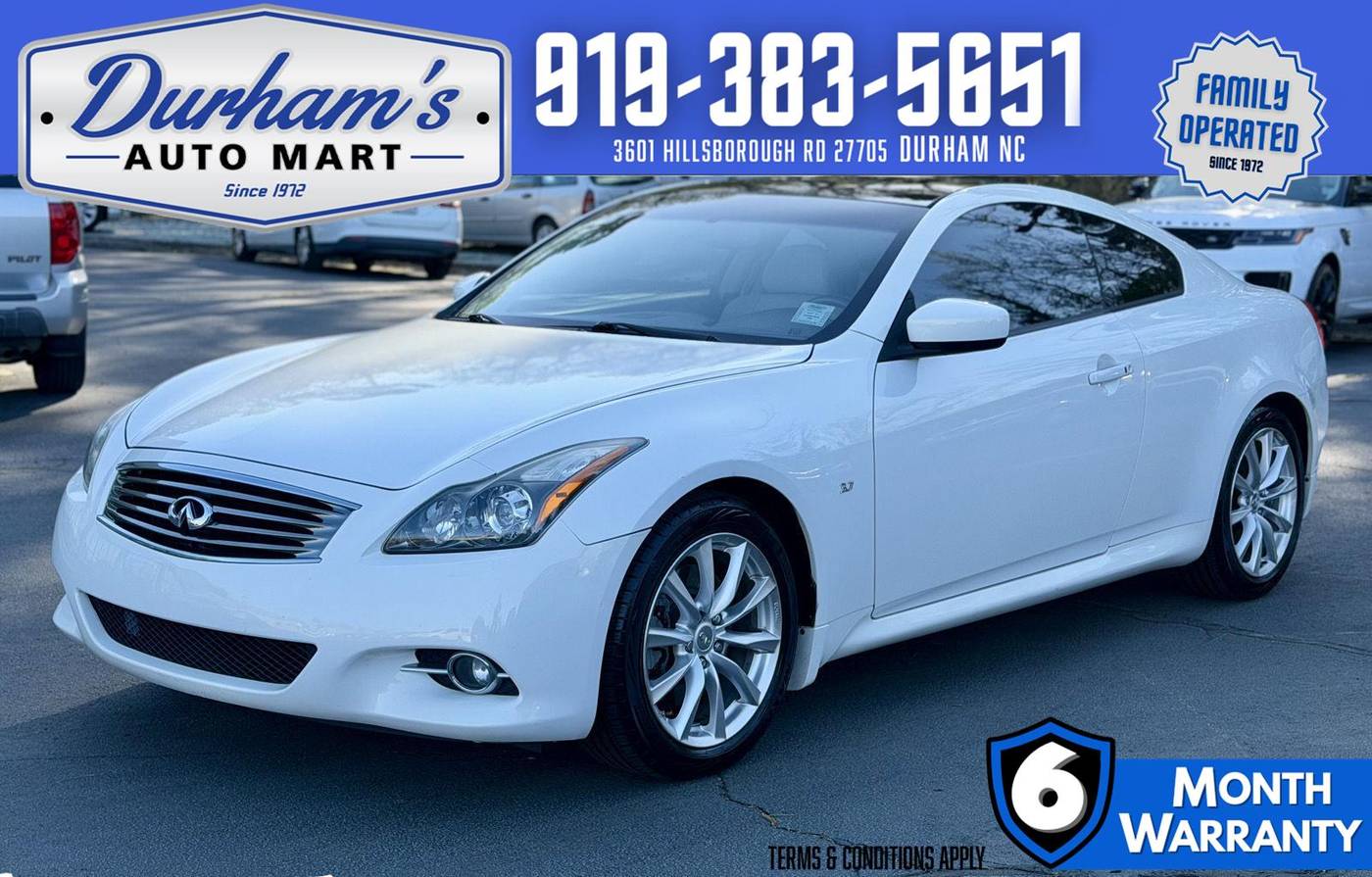 2014 INFINITI Q60 Journey — Coupe — 82,037 mi — Durham, NC