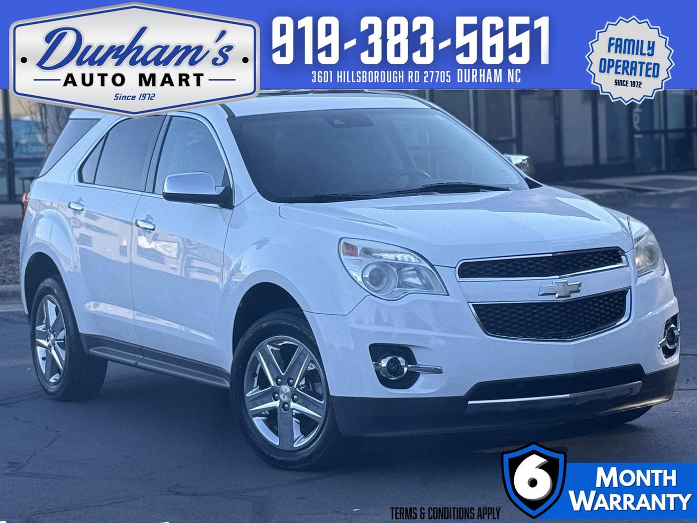 2015 Chevrolet Equinox LTZ — SUV — 126,040 mi — Durham, NC