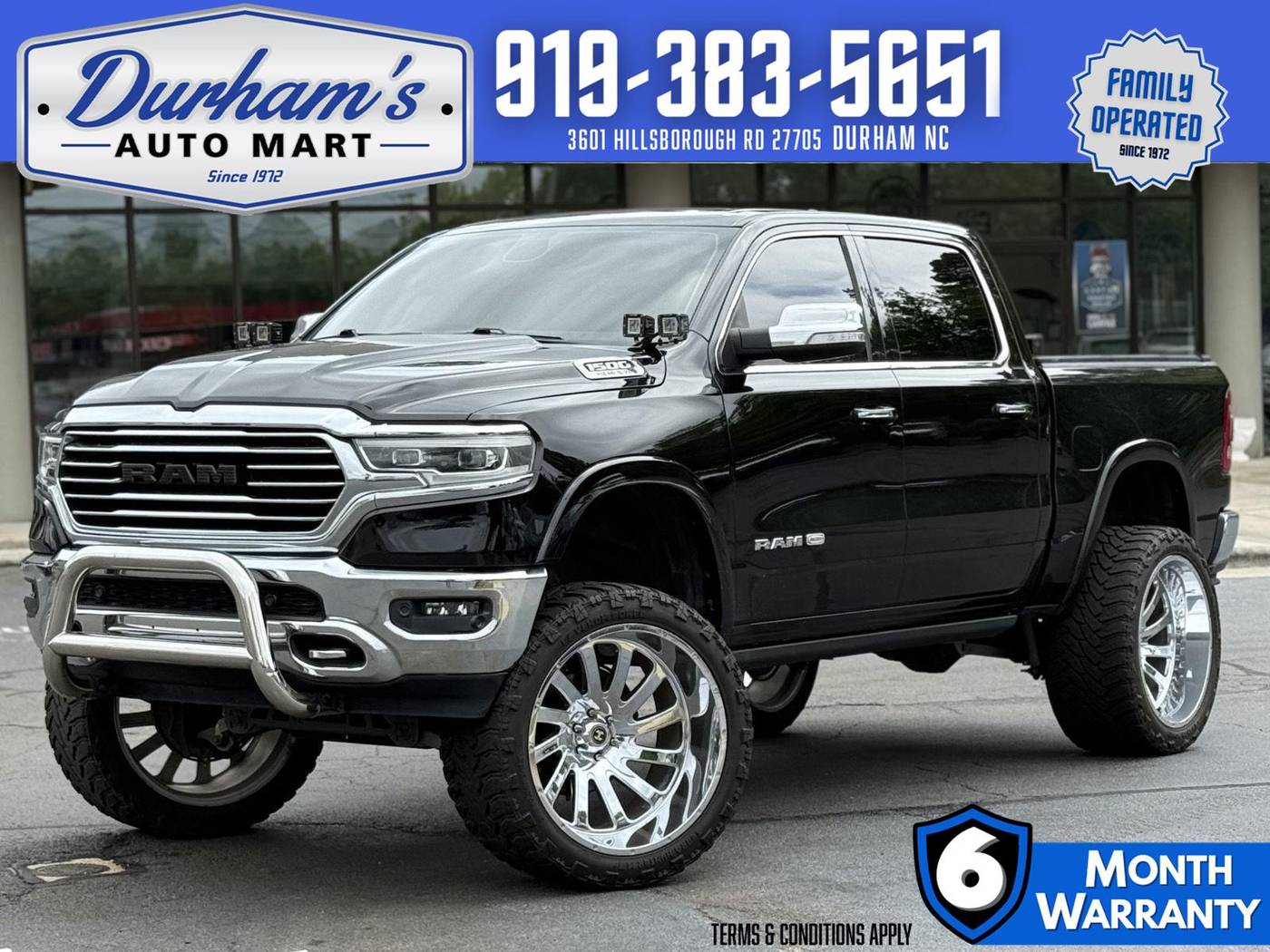 2019 Ram 1500 Longhorn — Pickup Truck — 112,273 mi — Durham, NC