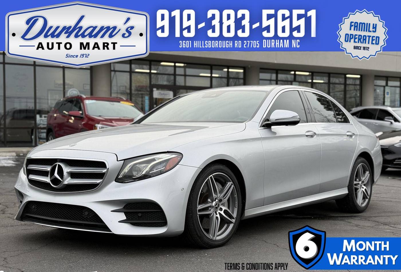 2019 Mercedes-Benz E-Class E 300 — Sedan — 84,681 mi — Durham, NC