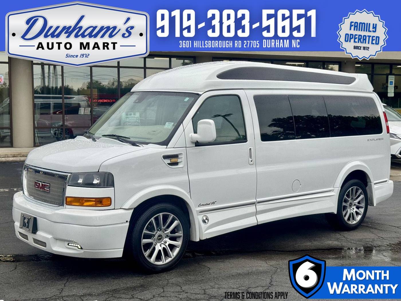 2020 GMC Savana Cargo Van Base — Cargo Van — 58,889 mi — Durham, NC