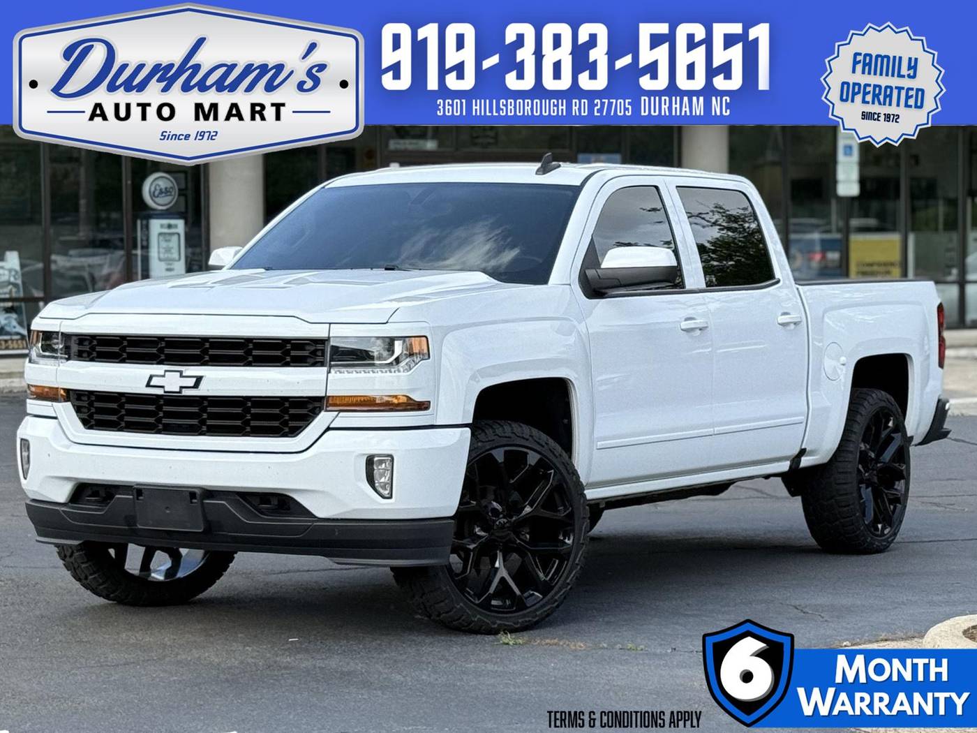 2017 Chevrolet Silverado 1500 LT — Pickup Truck — 73,285 mi — Durham, NC
