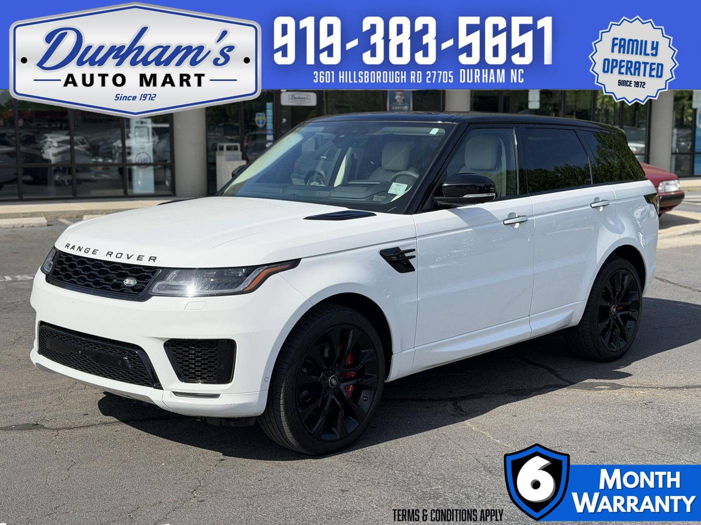 2021 Land Rover Range Rover Sport HST — SUV — 83,677 mi — Durham, NC