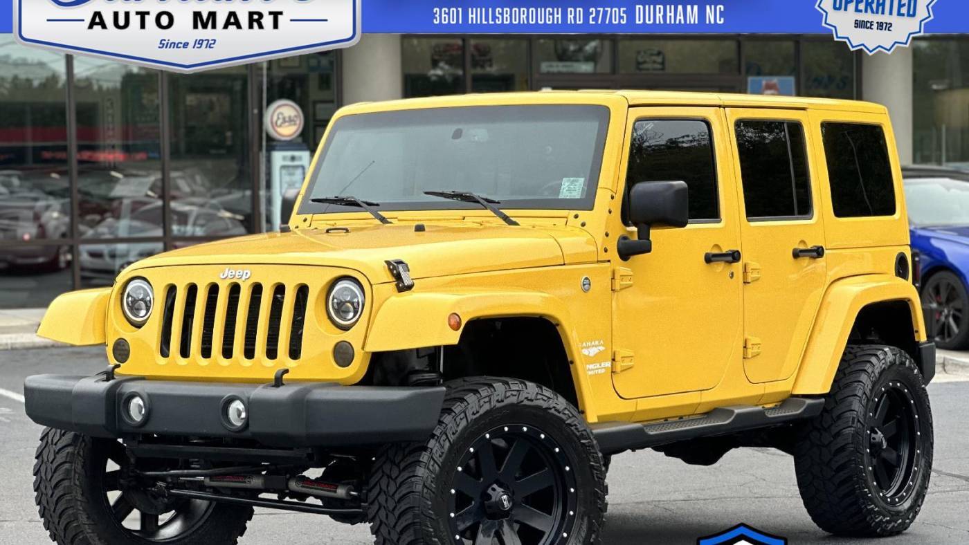 2015 Jeep Wrangler Sahara — SUV — 47,012 mi — Durham, NC