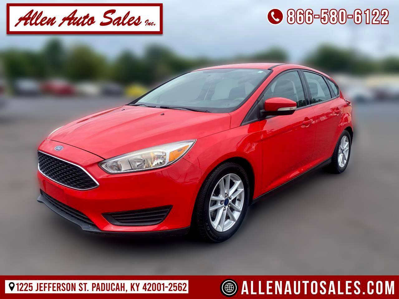 2016 Ford Focus SE — Hatchback — 85,692 mi — Paducah, KY