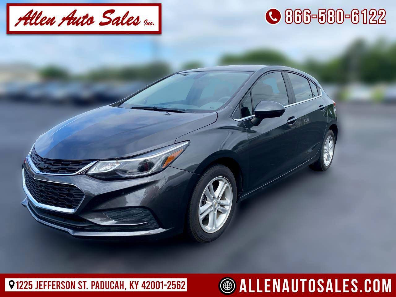 2017 Chevrolet Cruze LT — Hatchback — 117,133 mi — Paducah, KY