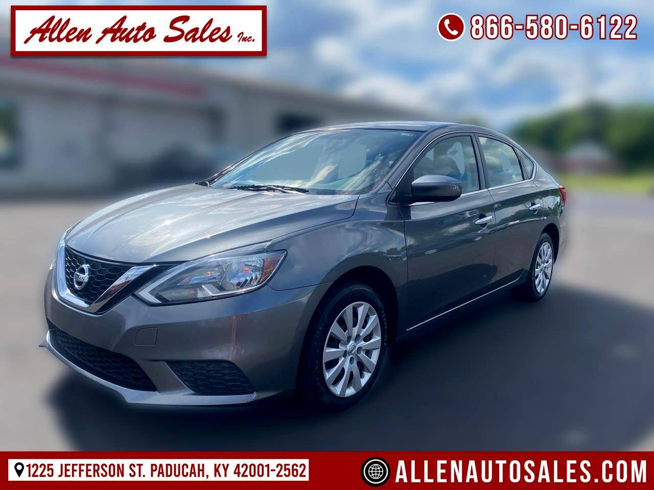 2016 Nissan Sentra SV — Sedan — 76,934 mi — Paducah, KY