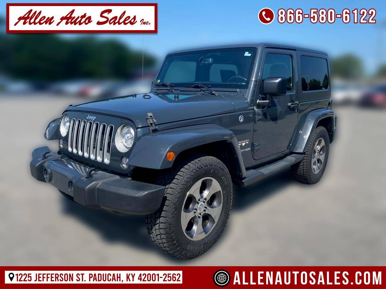 2018 Jeep Wrangler Sahara — SUV — 84,187 mi — Paducah, KY