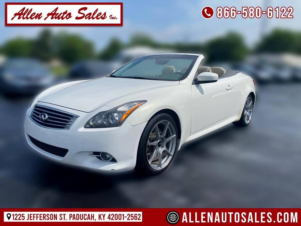 2011 INFINITI G G37 — Convertible — 181,142 mi — Paducah, KY
