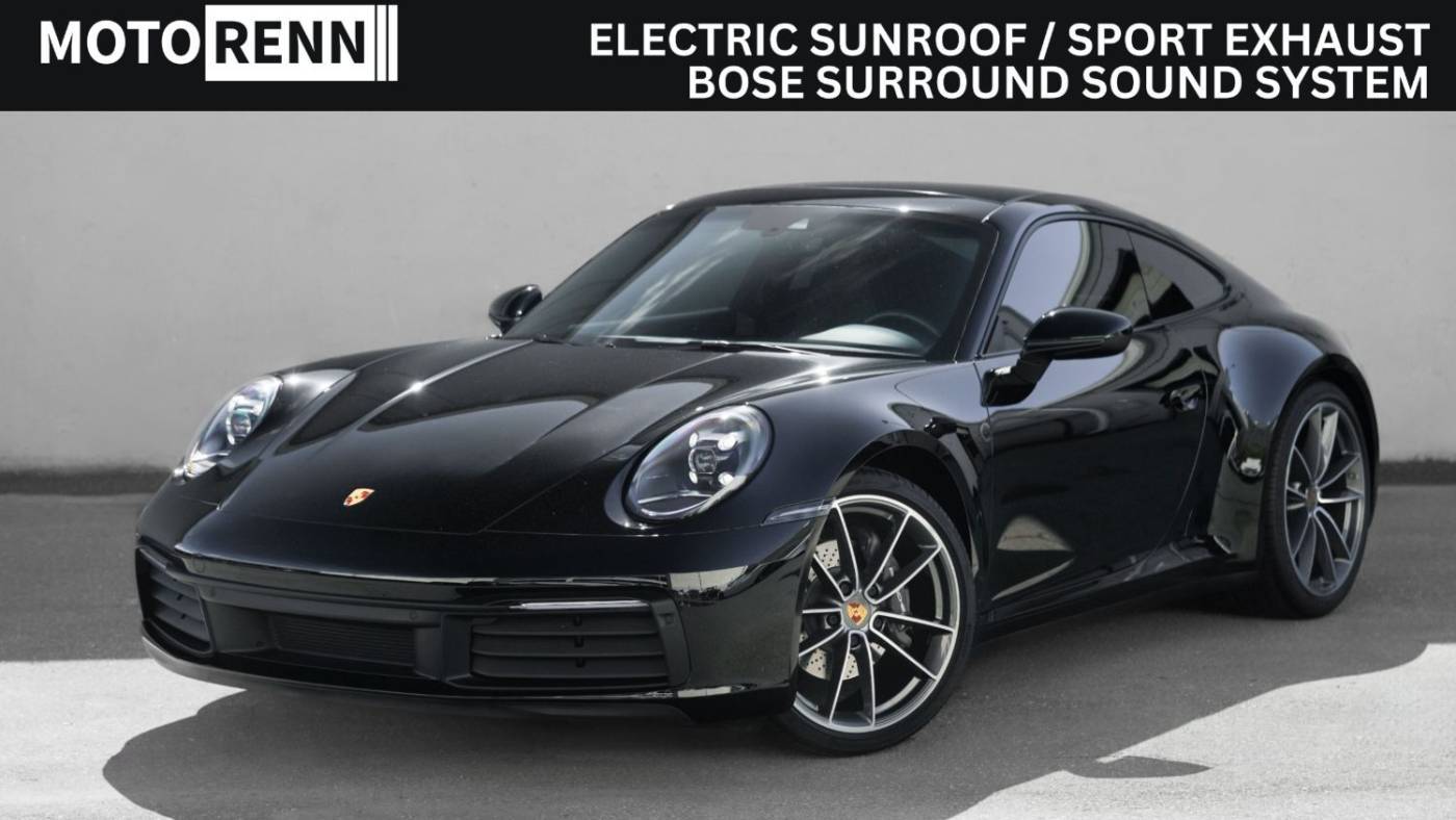 2020 Porsche 911 Carrera — Coupe — 4,278 mi — Los Angeles, CA