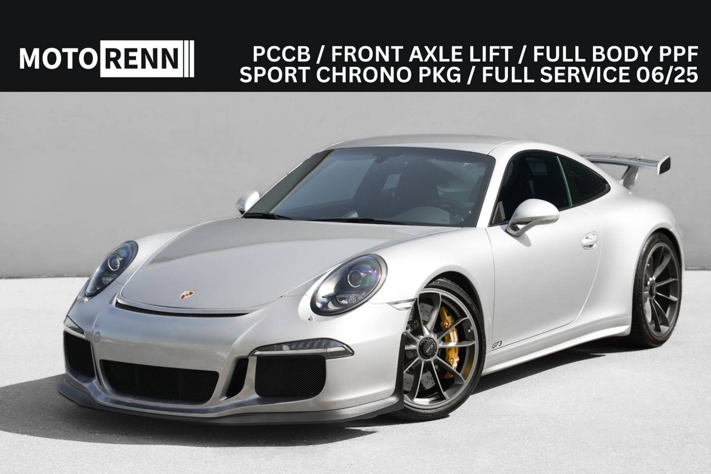 2015 Porsche 911 GT3 — Coupe — 24,050 mi — Los Angeles, CA