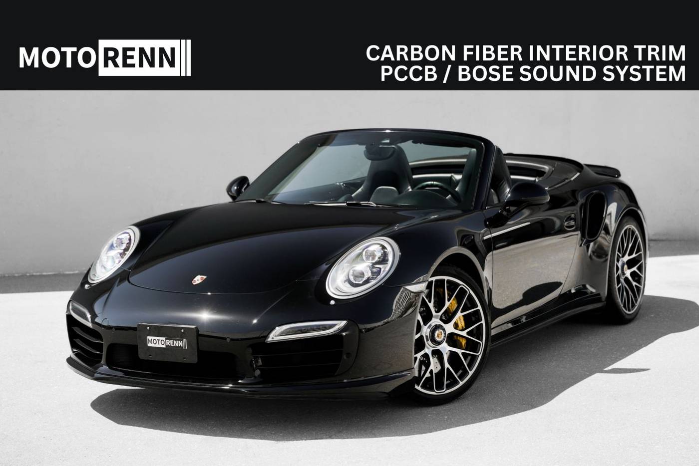 2015 Porsche 911 Turbo S — Convertible — 23,539 mi — Los Angeles, CA