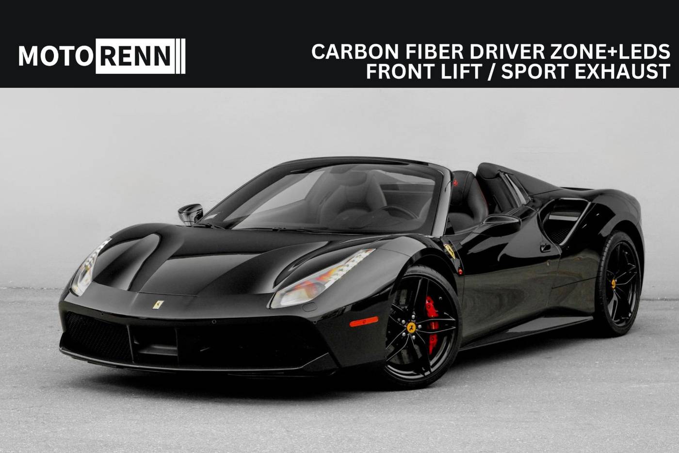 2018 Ferrari 488 Spider — Convertible — 4,730 mi — Los Angeles, CA