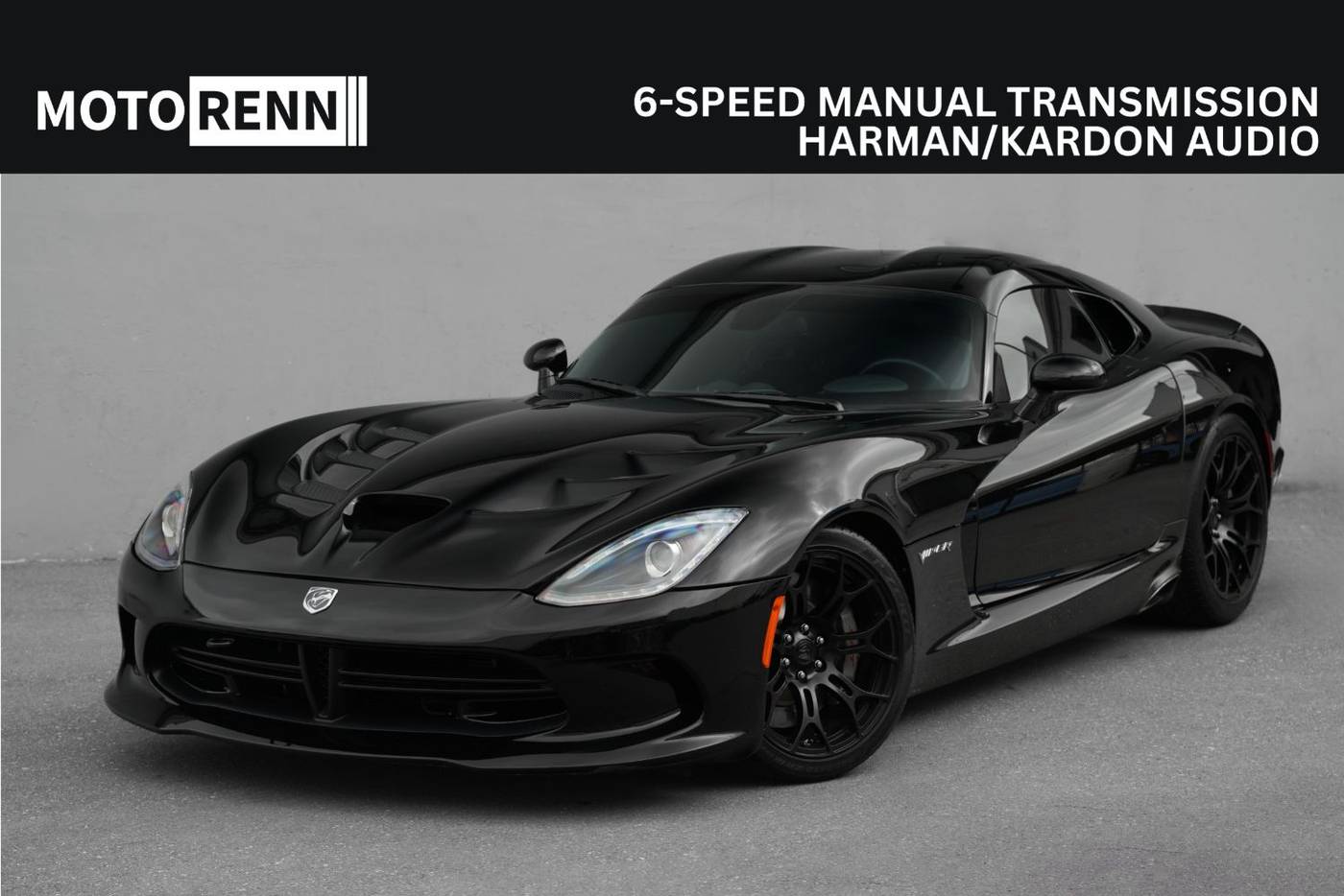 2017 Dodge Viper SRT — Coupe — 10,674 mi — Los Angeles, CA