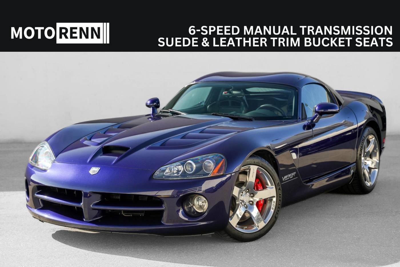 2008 Dodge Viper SRT-10 — Coupe — 8,092 mi — Los Angeles, CA