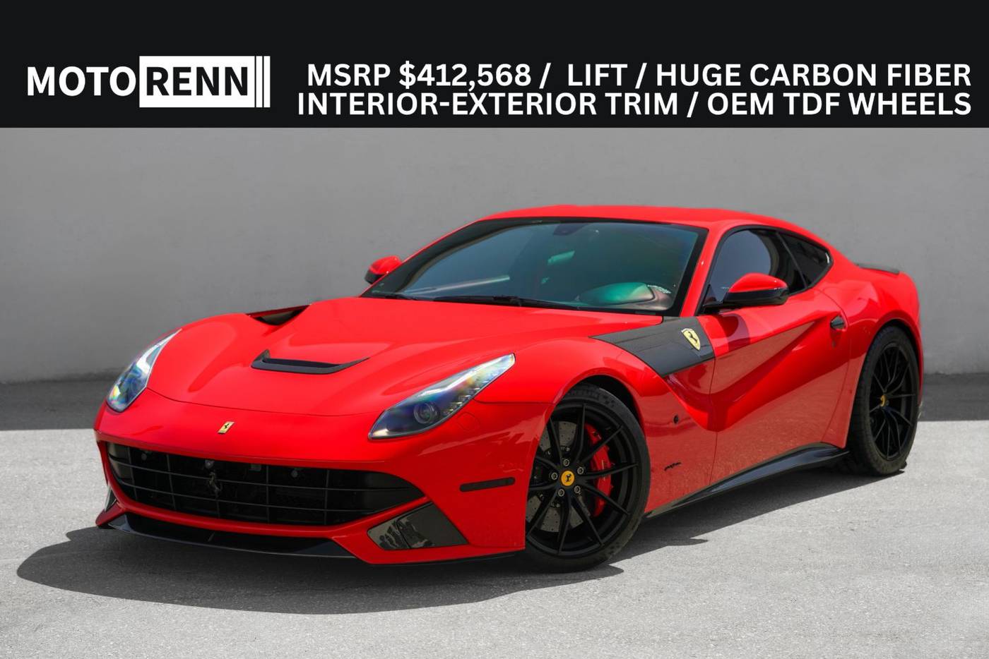 2013 Ferrari F12berlinetta Standard — Coupe — 10,396 mi — Los Angeles, CA