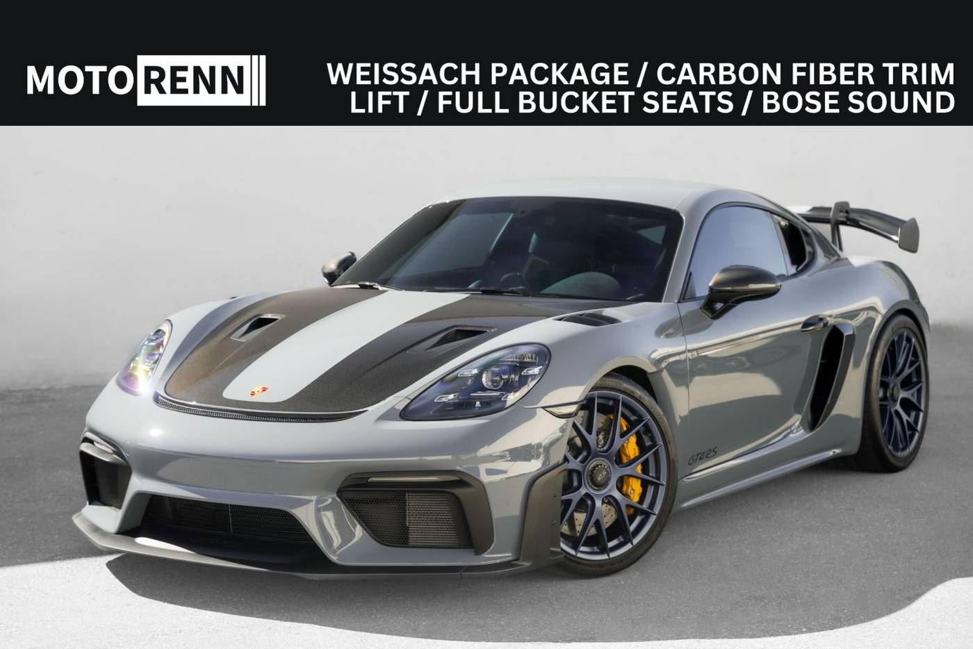 2024 Porsche 718 Cayman GT4 RS — Coupe — 2,945 mi — Los Angeles, CA
