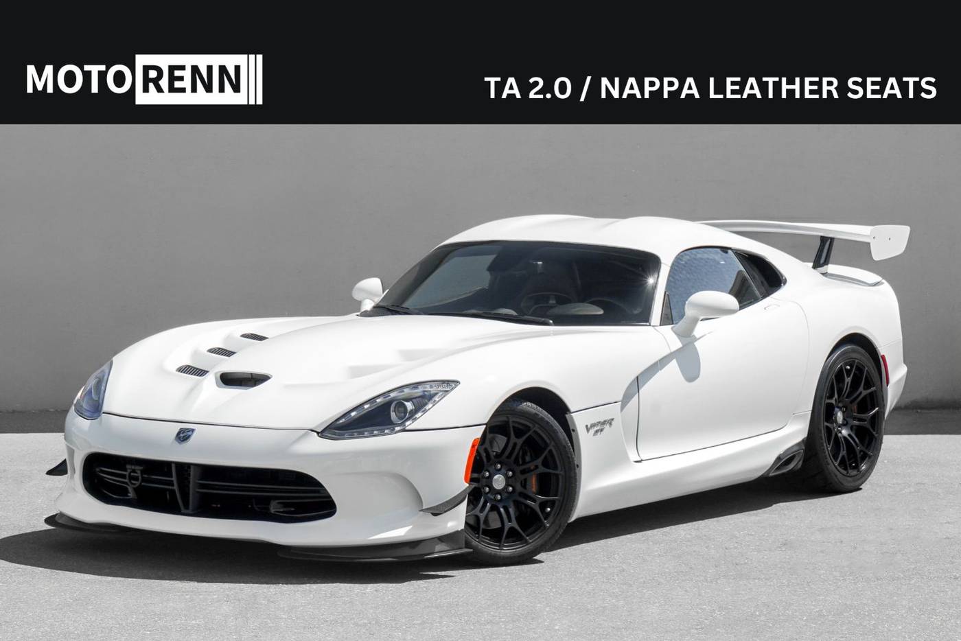 2016 Dodge Viper GTC — Coupe — 26,896 mi — Los Angeles, CA