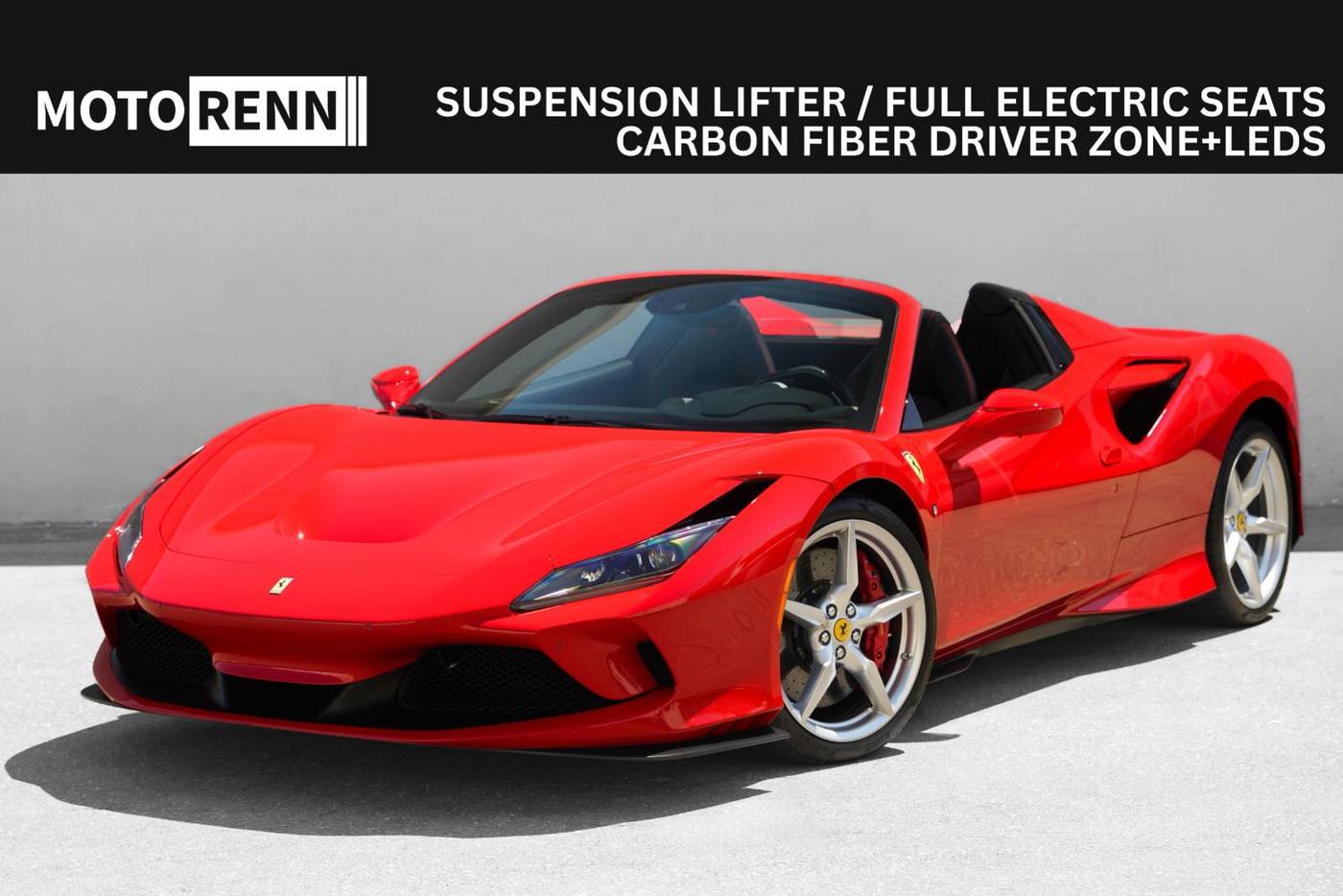 2022 Ferrari F8 Spider — Convertible — 1,628 mi — Los Angeles, CA