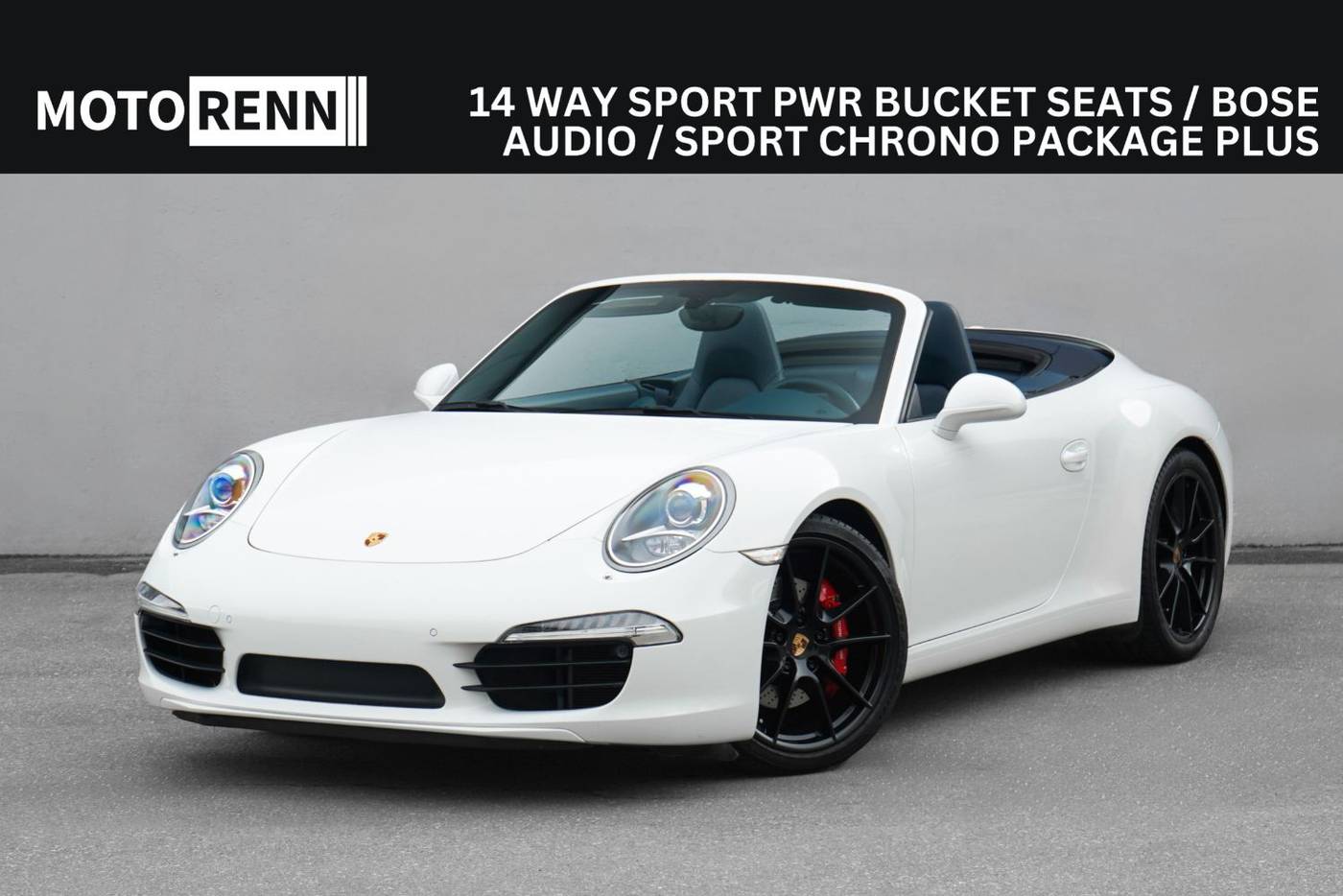 2013 Porsche 911 Carrera S — Convertible — 39,583 mi — Los Angeles, CA