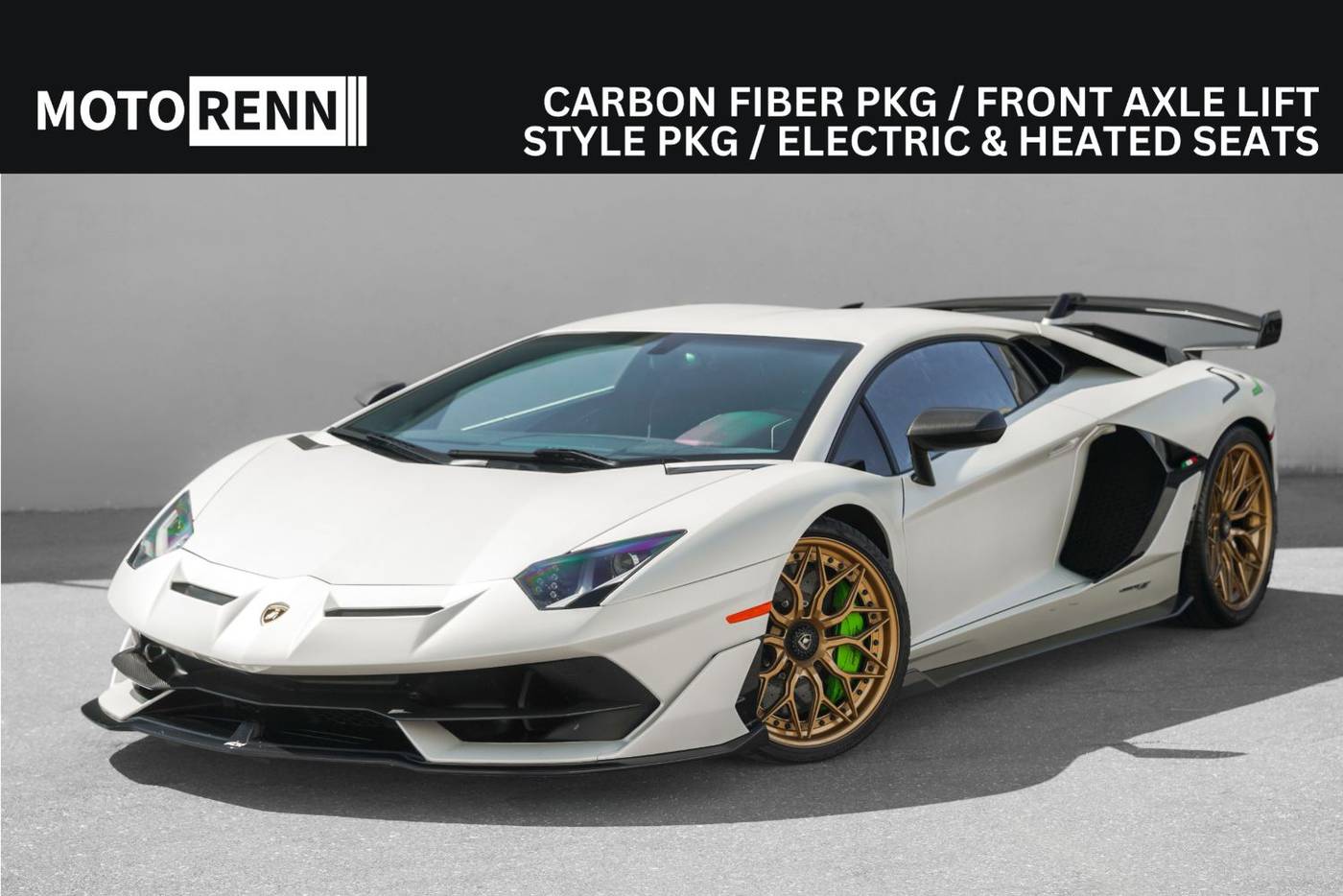 2020 Lamborghini Aventador SVJ — Coupe — 29,260 mi — Los Angeles, CA