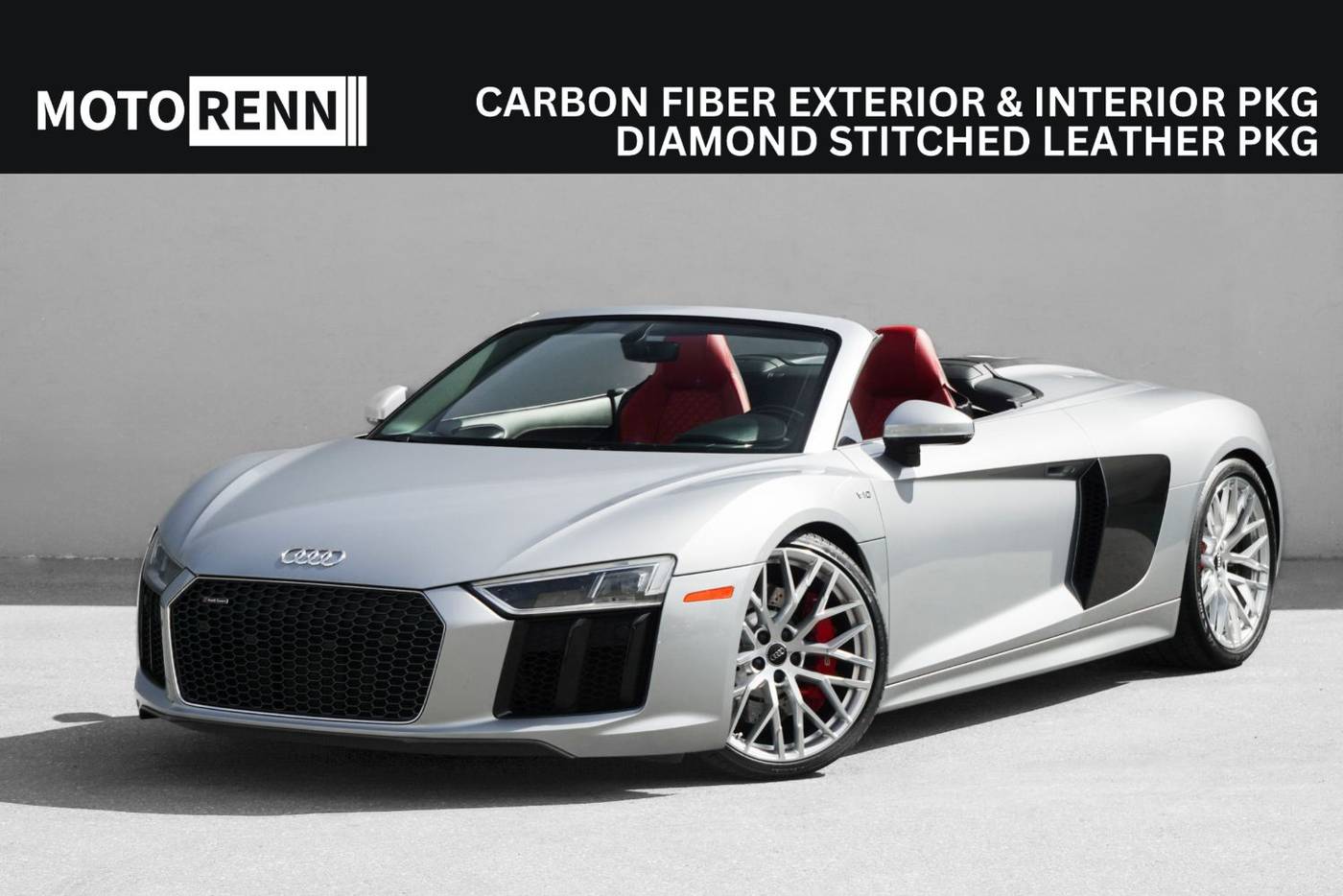 2018 Audi R8 V10 — Convertible — 7,816 mi — Los Angeles, CA