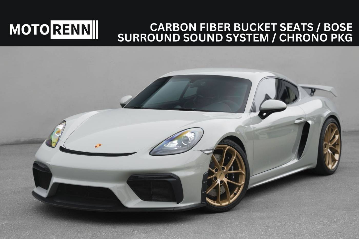 2020 Porsche 718 Cayman GT4 — Coupe — 7,850 mi — Los Angeles, CA