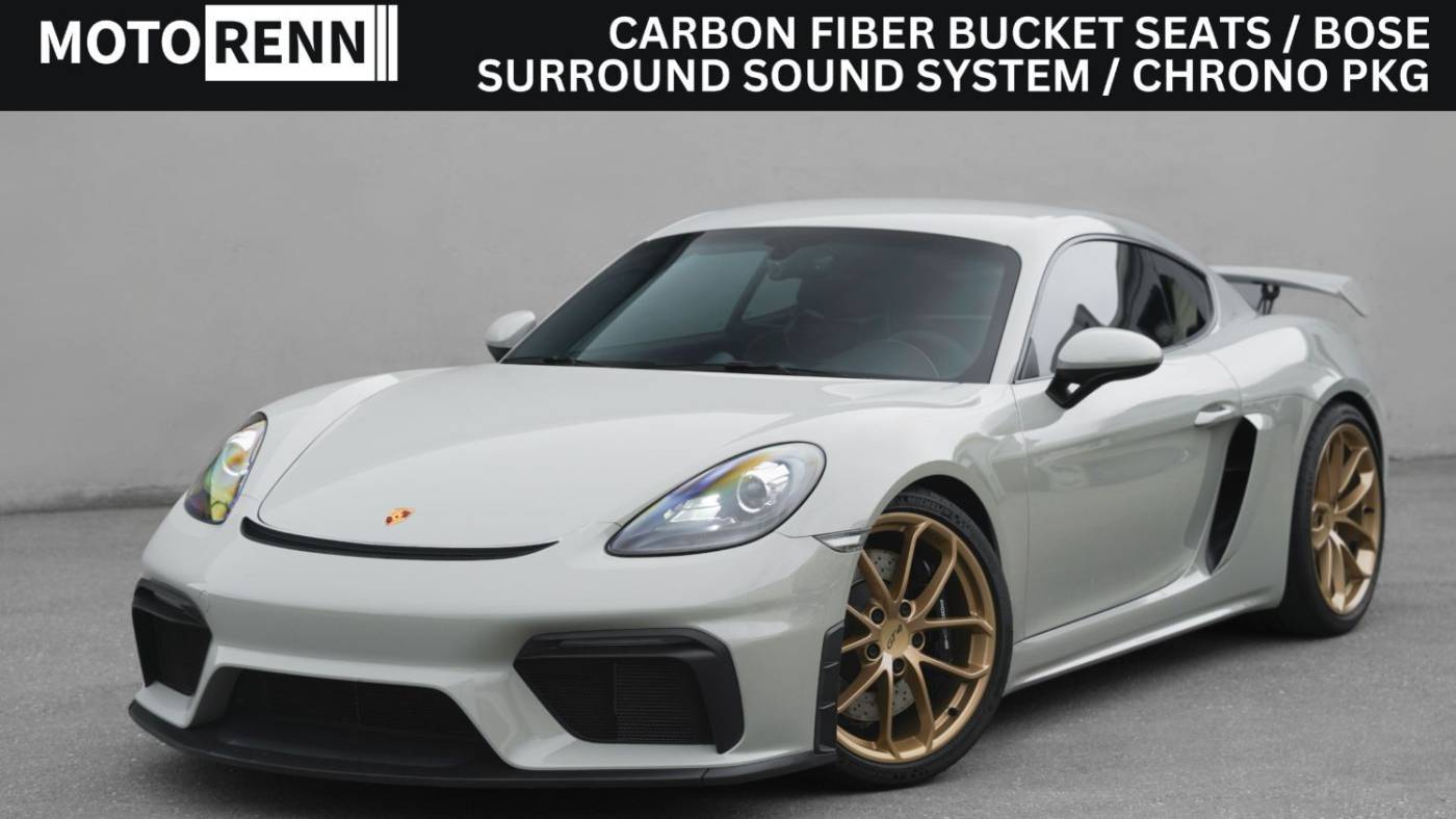 2020 Porsche 718 Cayman GT4