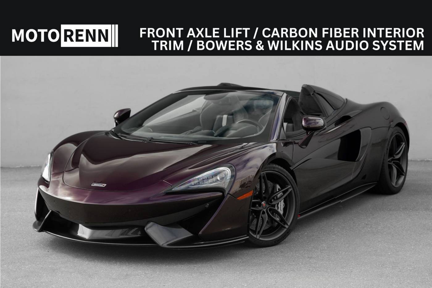 2018 McLaren 570S Standard — Convertible — 26,401 mi — Los Angeles, CA
