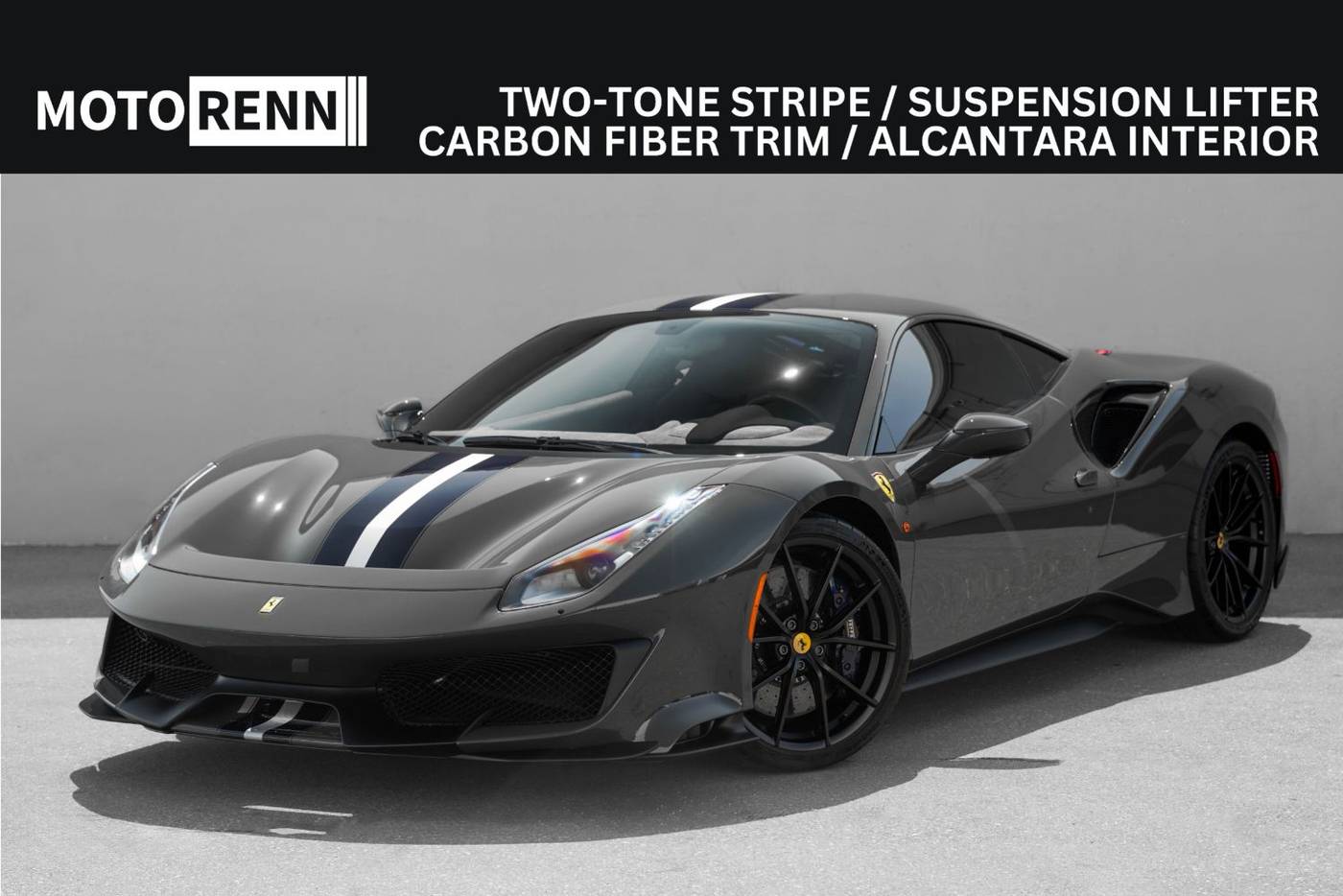 2020 Ferrari 488 Pista — Coupe — 1,084 mi — Los Angeles, CA