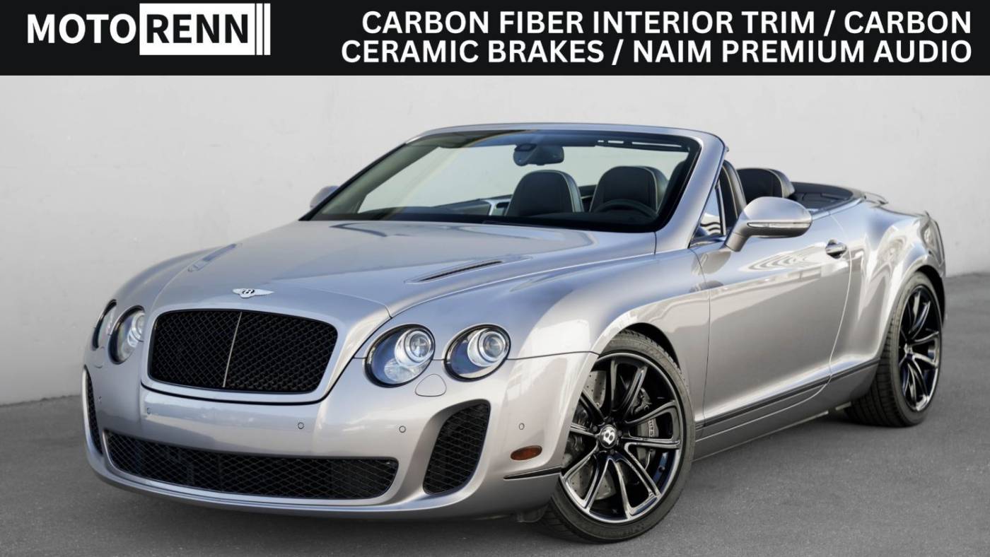 2011 Bentley Continental Supersports Supersports — Convertible — 27,181 mi — Los Angeles, CA