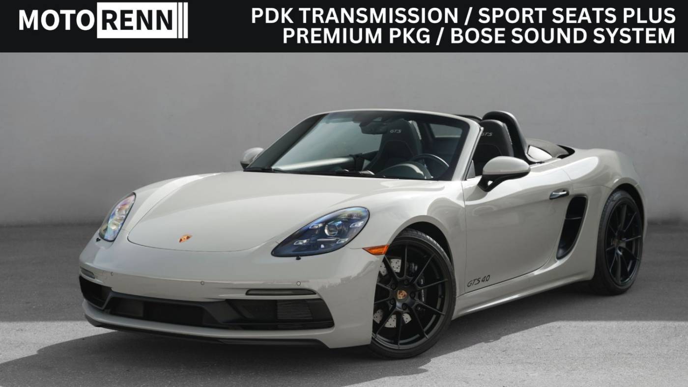 2021 Porsche 718 Boxster GTS — Convertible — 1,982 mi — Los Angeles, CA
