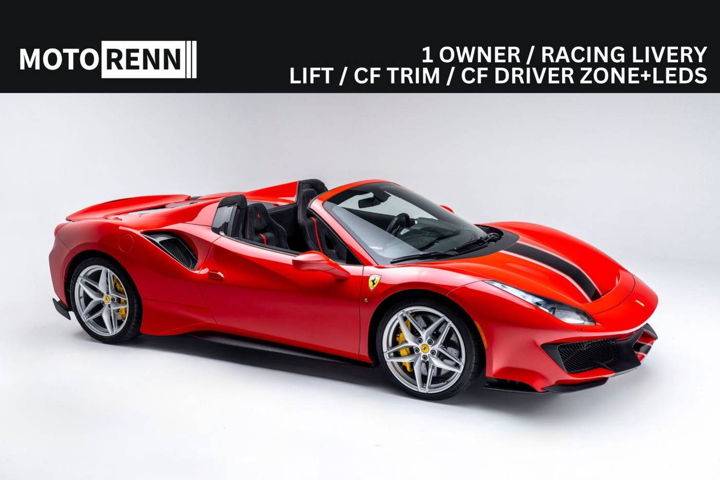 2020 Ferrari 488 Pista — Convertible — 5,345 mi — Los Angeles, CA