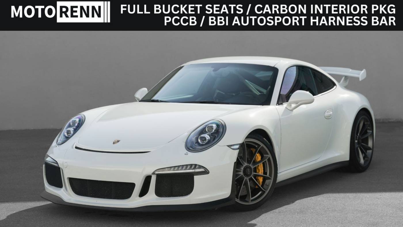 2015 Porsche 911 GT3 — Coupe — 22,869 mi — Los Angeles, CA