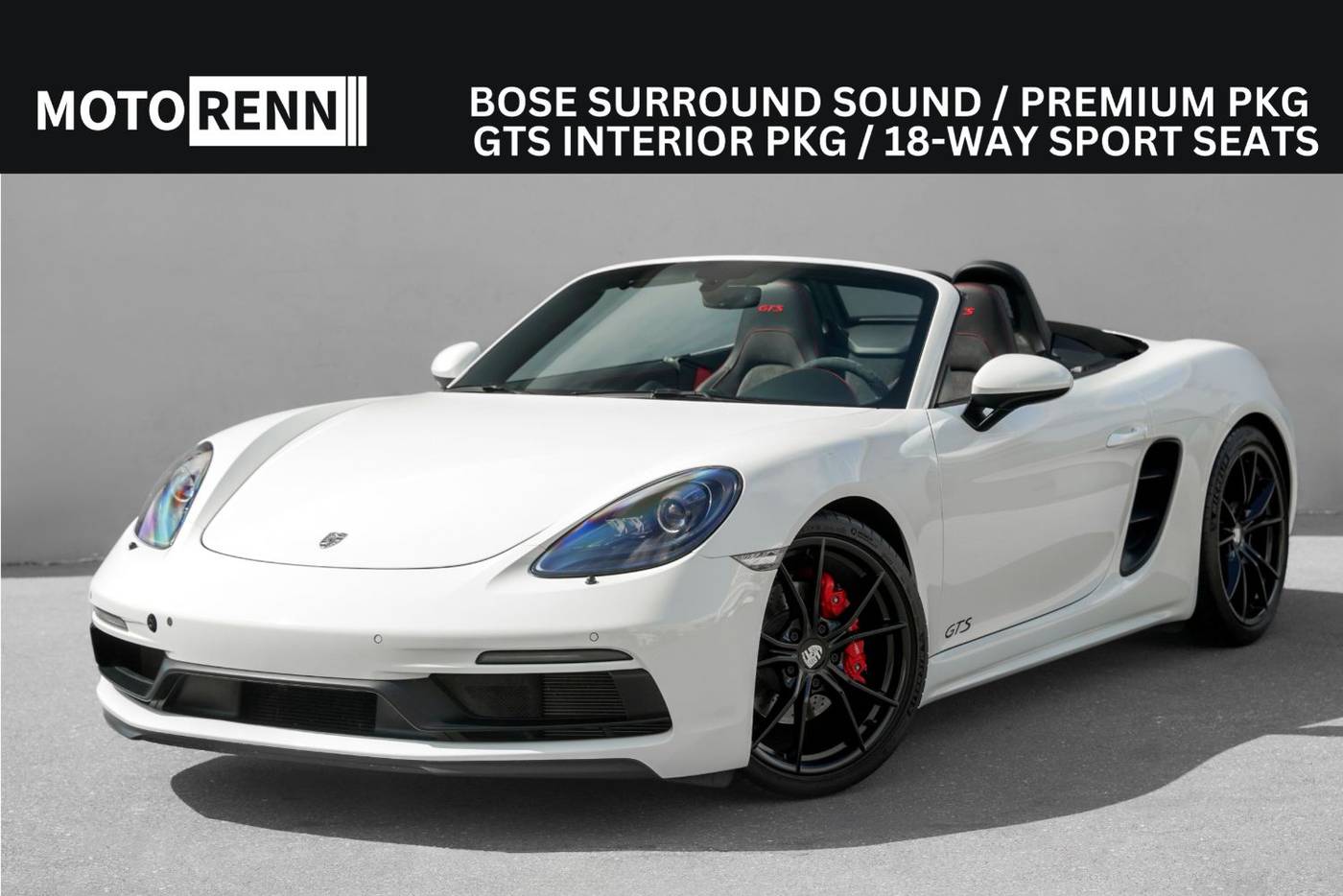 2019 Porsche 718 Boxster GTS — Convertible — 9,302 mi — Los Angeles, CA