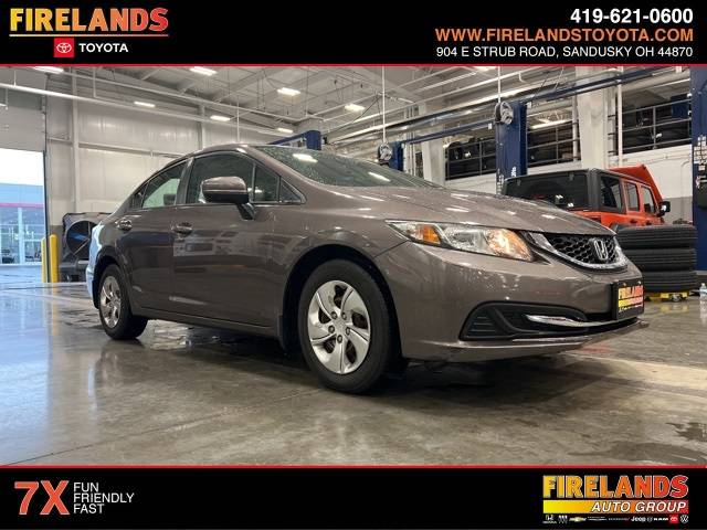 2014 Honda Civic LX — Sedan — 62,820 mi — Sandusky, OH