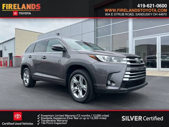 2019 Toyota Highlander Limited — SUV — 123,112 mi — Sandusky, OH