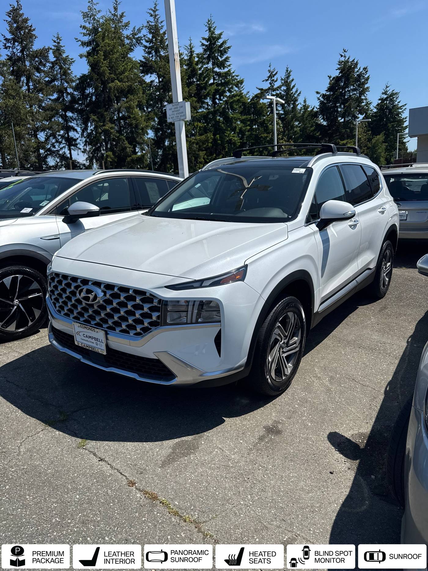 2022 Hyundai Santa Fe SEL — SUV — 20,934 mi — Edmonds, WA