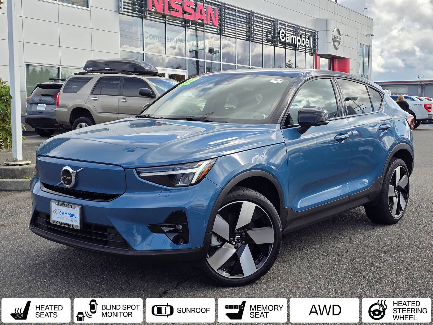 2022 Volvo C40 Recharge Ultimate — SUV — 32,717 mi — Edmonds, WA