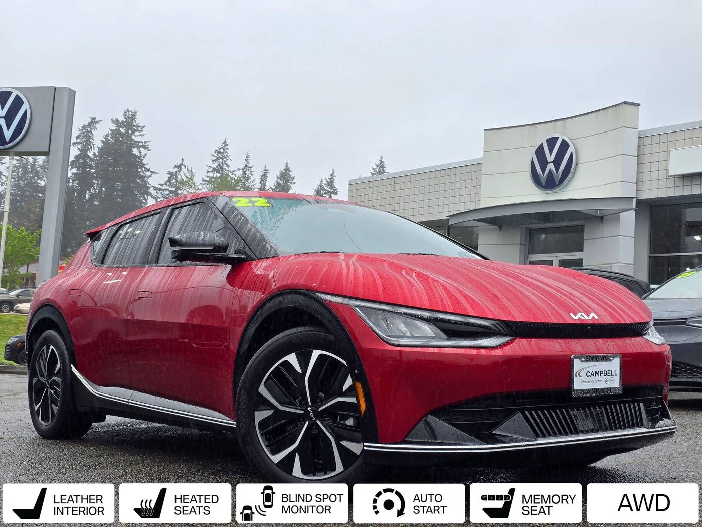2022 Kia EV6 Wind — SUV — 31,339 mi — Edmonds, WA