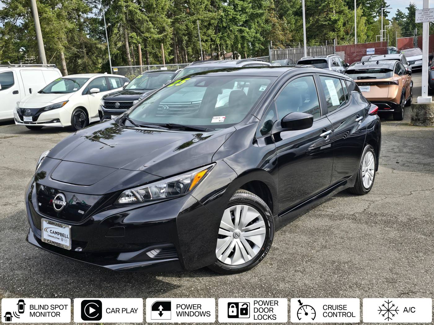 2025 Nissan LEAF S — Hatchback — 8,135 mi — Edmonds, WA
