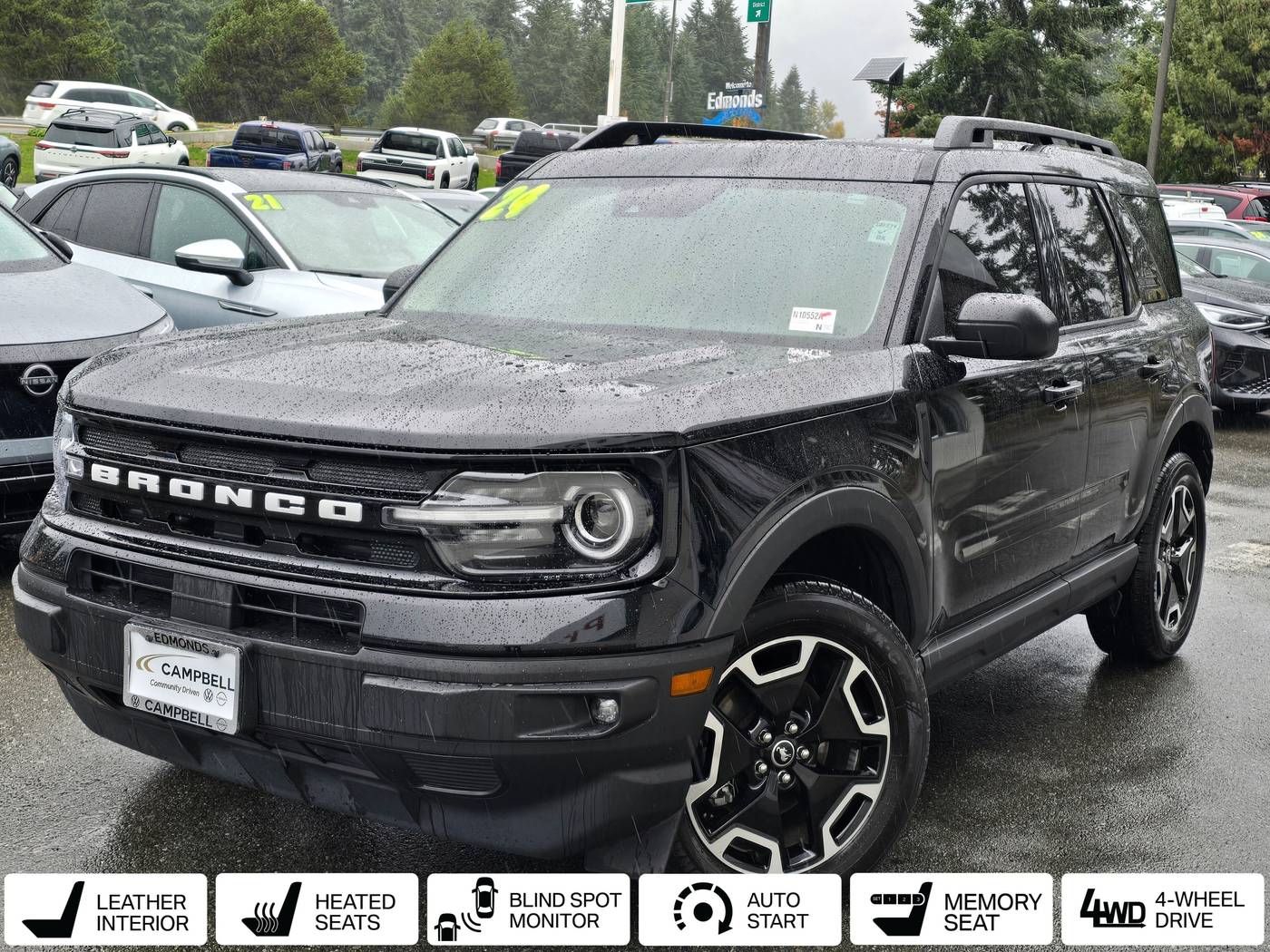 2024 Ford Bronco Sport Outer Banks — SUV — 29,195 mi — Edmonds, WA