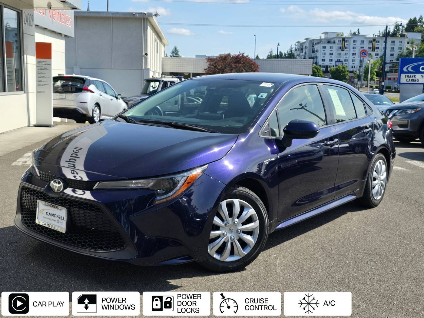 2020 Toyota Corolla LE — Sedan — 95,804 mi — Edmonds, WA
