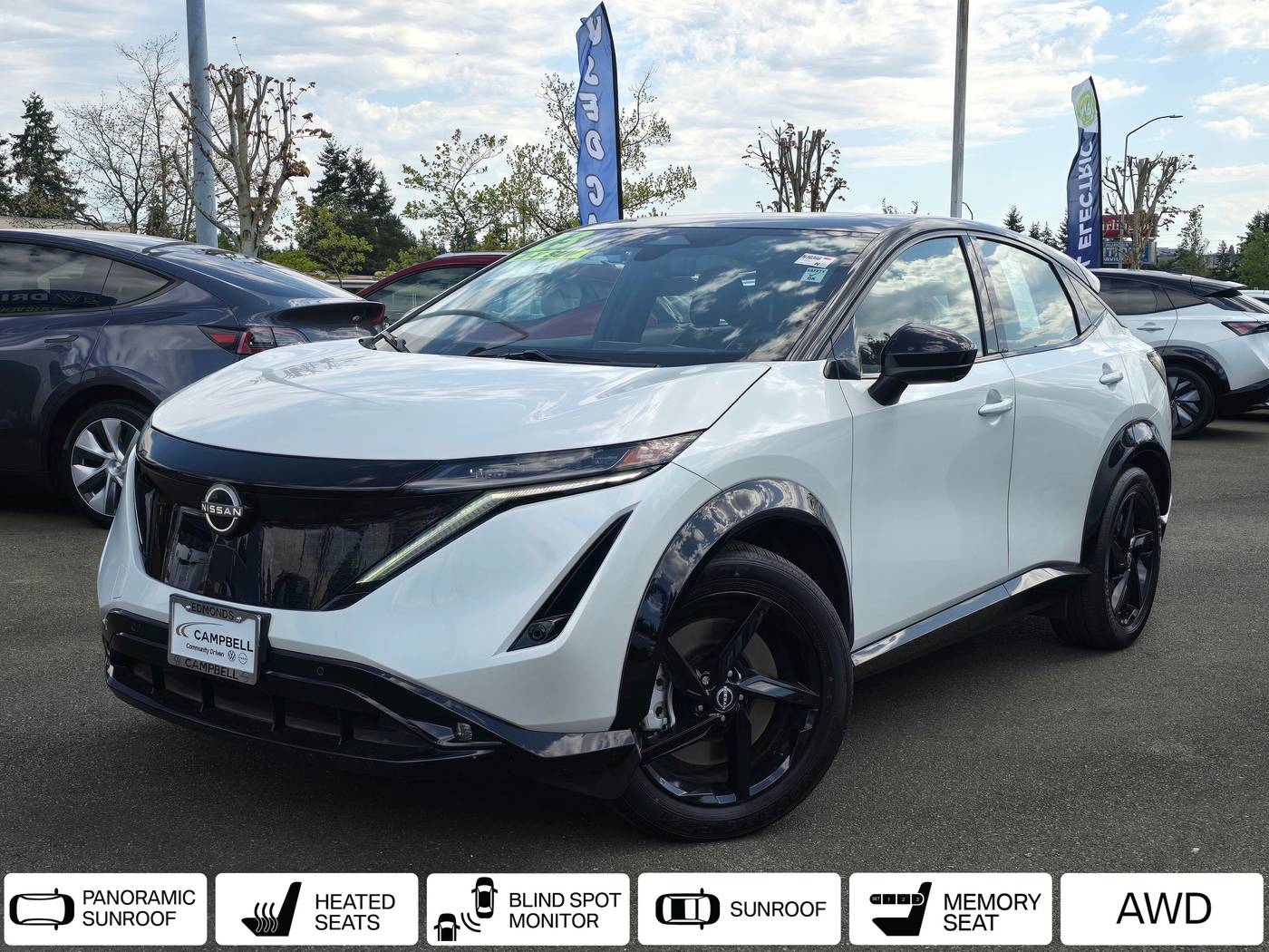 2023 Nissan Ariya Evolve+ — SUV — 11,161 mi — Edmonds, WA