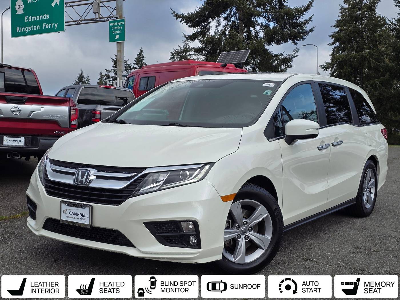 2019 Honda Odyssey EX-L — Minivan — 81,580 mi — Edmonds, WA