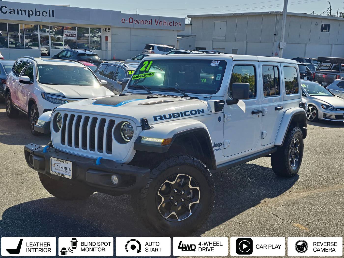 2021 Jeep Wrangler Rubicon 4xe — SUV — 21,041 mi — Edmonds, WA