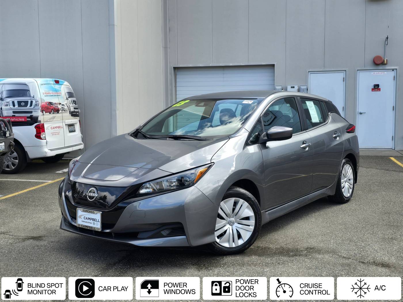 2023 Nissan LEAF S — Hatchback — 13,014 mi — Edmonds, WA